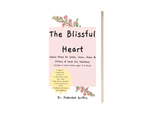 mockup paperbook blissful heart